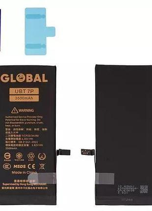 Аккумулятор mechanic для apple iphone 7 plus, li-polymer, 3,82 b, 3400mah, повышенная ёмкость, original ic
