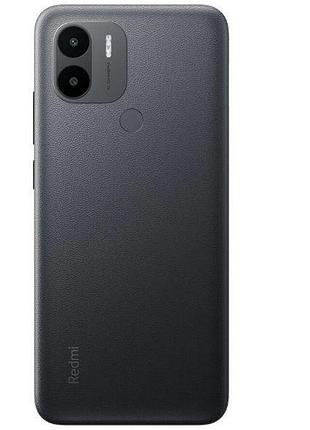 Задняя крышка xiaomi redmi a1 plus, a2 plus со стеклом камеры, black