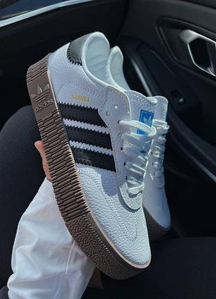 Adidas samba white premium 9