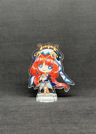 Акриловая коллекционная фигурка геншин импакт - genshin impact chibi нилу 1 10 см