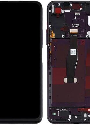 Дисплей для huawei honor 20, honor 20 pro, nova 5t, honor 20s (yal-l21) із сенсором і рамкою, black