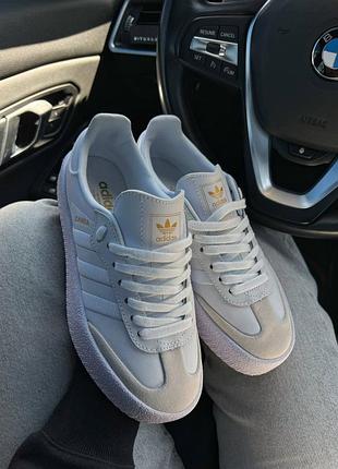 Adidas samba white premium 2