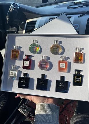 Лімітований набір парфумів набор духов шанель chanel на новий рік на миколая
