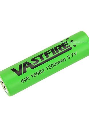 Оригинальный аккумулятор vastfire 18650 / 1200mah (реальная ёмкость) / 3.7v / li-ion / 1шт