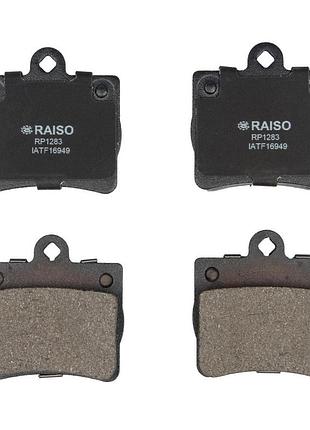 Колодки тормозные задние raiso(швеция) mb c-class (w203), мб ц-класс (ф203) 93-00 #rp1283 uaaseoe17