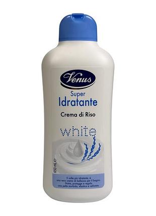 Крем-гель для душа venus super idratant crema di riso 650 мл