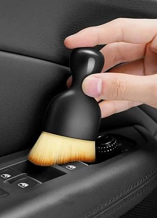 Фігурна міні-щіточка для салону авто, клавіатури, ноутбука та інших поверхонь