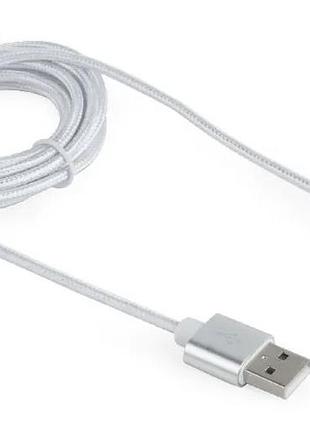 Кабель 2 в 1 lightning + micro usb 1.8 м cablexpert в оплетке черный