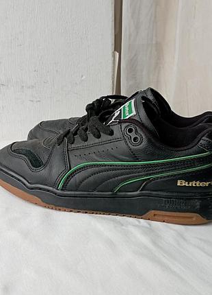 Кожаные оригинальные кроссовки puma butter