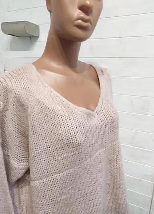 Теплый джемпер  мохер с шерстью 5