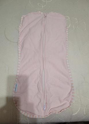 Продам евролепешку кокон с фиксатором ручек на девочку. розовый. на 3-6мес
comfy cubs