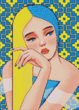Набір з алмазною мозаїкою "непохитна @mosyakart" 40х50см, шт