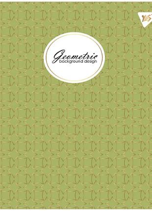 Зошит для записів а5/24 лін. "yes" "geometric" мат. вдл+ уф-спл+pantone gold 766858, шт