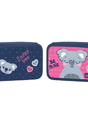 Пенал твердий "yes" 533107 подвійний hp-01 hi, koala!, шт