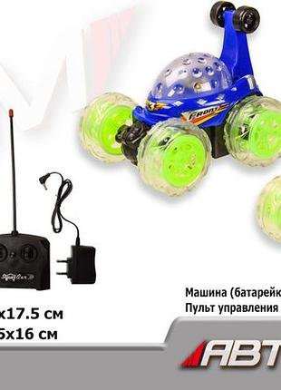 Іграшка перевертиш акум. р/к 8817ab (24шт) "автопром", 2 кольори, свет.колеса, у коробці 29 * 16 * 1