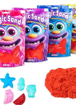 Magic sand в пакеті 39403-6 червоний, 0,500 кг, шт