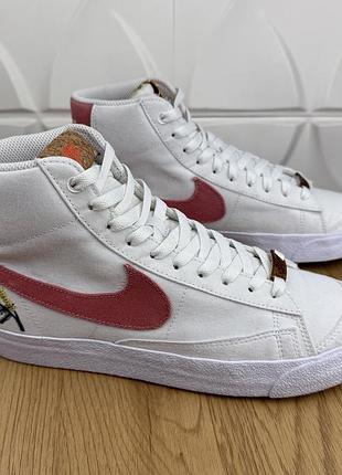 Оригінальні кеди nike blazer mid '77 se "indigo"
