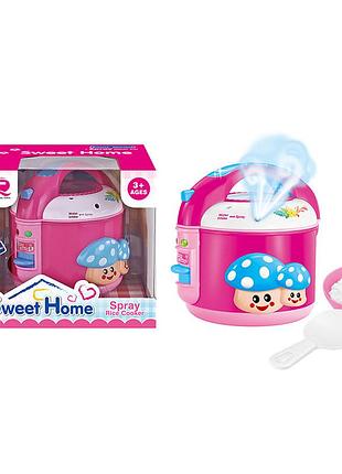 Мультиварка hello kitty" qf2903p-1 (36шт/2) свет/звук, холодный пар, тарел, ложка, в кор.20,5*16*19с, шт