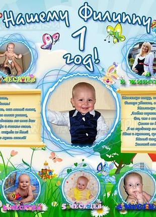Карта "мій 1 рік", шт