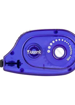 Коректор-стрічка 5мм*6м "axent" синя, 7009-02a, шт
