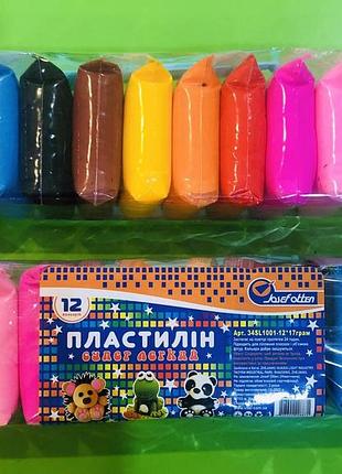 Повітряний пластилін 12 кол/25 гр "joseff otten", 34sl7725-12, шт