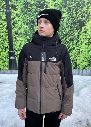 Детская весенняя куртка 2 в 1 the north face,трансформер, съёмные рукава, делается жилеткой, размеры,128,134,140,146,152