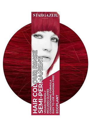 Фарба для волосся баклажан stargazer semi-permanent hair colour eggplant 70 мл