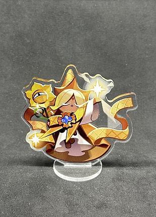 Акриловая коллекционная фигурка cookie run: kingdom pure vanilla cookie 10 см