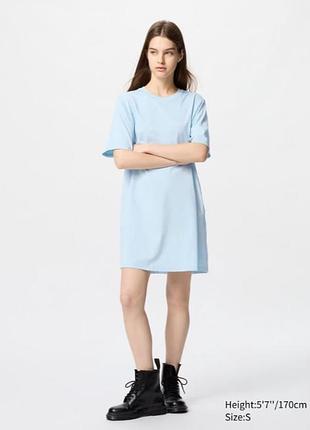 Airism cotton mini dress l