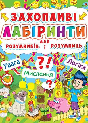 Книга: захопливі лабіринти для розумників і розумниць. ферма, шт