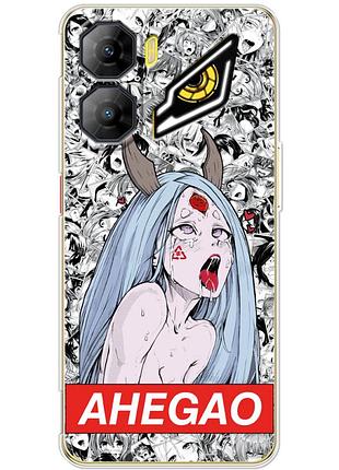 Чехол силиконовый с картинкой на zte nubia neo 3 5g (аниме, anime)