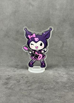 Акриловая коллекционная фигурка chibi куроми (kuromi) 10 см