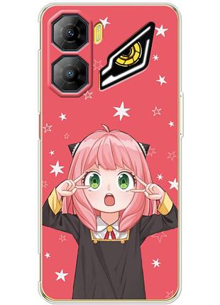 Чехол силиконовый с картинкой на zte nubia neo 3 5g (аниме, anime)