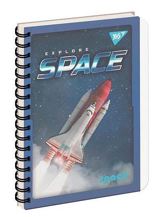 Зошит із роздільниками в6/144 арк. "yes" пласт. обкл. space, 681897, шт