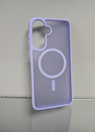 Чехол для samsung a57 / самсунг а57 wave matte insane, tpu, матовый, полупрозрачный, фиолетовый