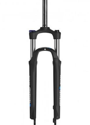 Вилка амортизационная 27.5" sr suntour sf20-xct-hlo disk (1-1/8", 100 мм) - гидравлический локаут, черная