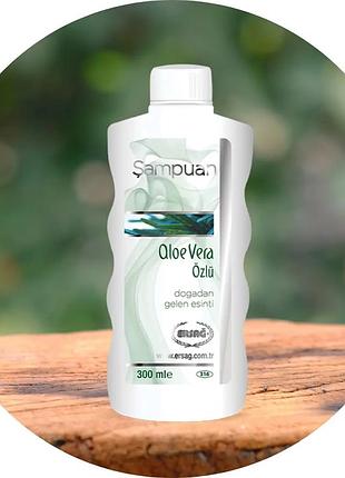 Шампунь с экстрактом алоэ вера ersag 300ml