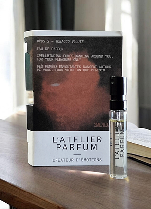 Пробник парфуму l'atelier parfum tobacco volute 2 мл