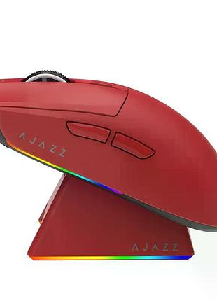 Миша ігрова ajazz aj139 v2 mc 12000dpi/paw3311/wireless/ червоний