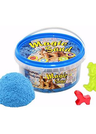Magic sand блакитного кольору у відрі 0,350 кг, шт