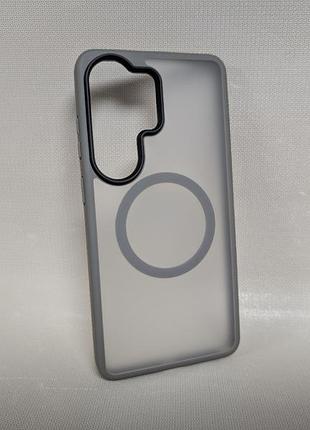 Чехол для samsung s26 / самсунг с26 wave matte insane, tpu, матовый, полупрозрачный, серый