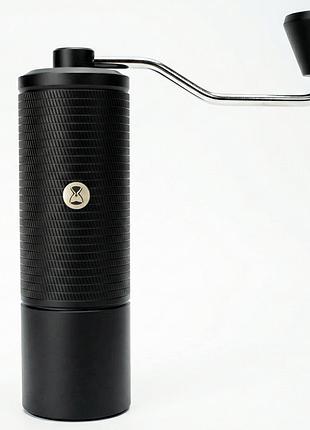 Ручна кавомолка timemore chestnut c5 esp black (c5espblack) кавомолка ручна зі сталевими жорнами механічний млин сталевий