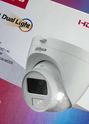 Камера видеонаблюдения dahua 5mp 2.8 мм видеонаблюдение микрофона