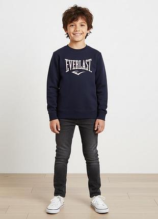 Детский свитшот на флисе для мальчика everlast 122 см (6-7y)