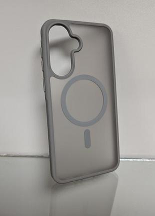 Чехол для samsung a57 / самсунг а57 wave matte insane, tpu, матовый, полупрозрачный, серый