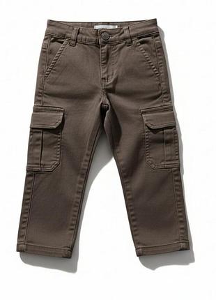 Детские комфортные джинсы карго idexe 104см (3-4y)