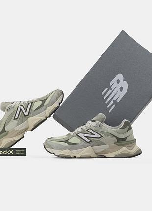 New balance 9060 grey olive 3