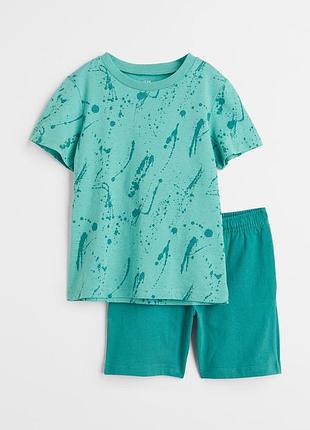 Комплект h&m для хлопчика футболка та шорти 116