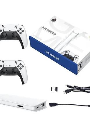 Ігрова консоль 64gb, 4к + 2 джойстики з 20000 іграми, m15 / портативна ігрова приставка