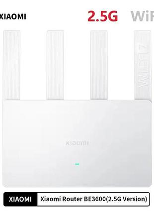 Маршрутизатор xiaomi be3600 router (версия cn) скоростной роутер с поддержкой wifi 7 2.4/5ghz - mesh